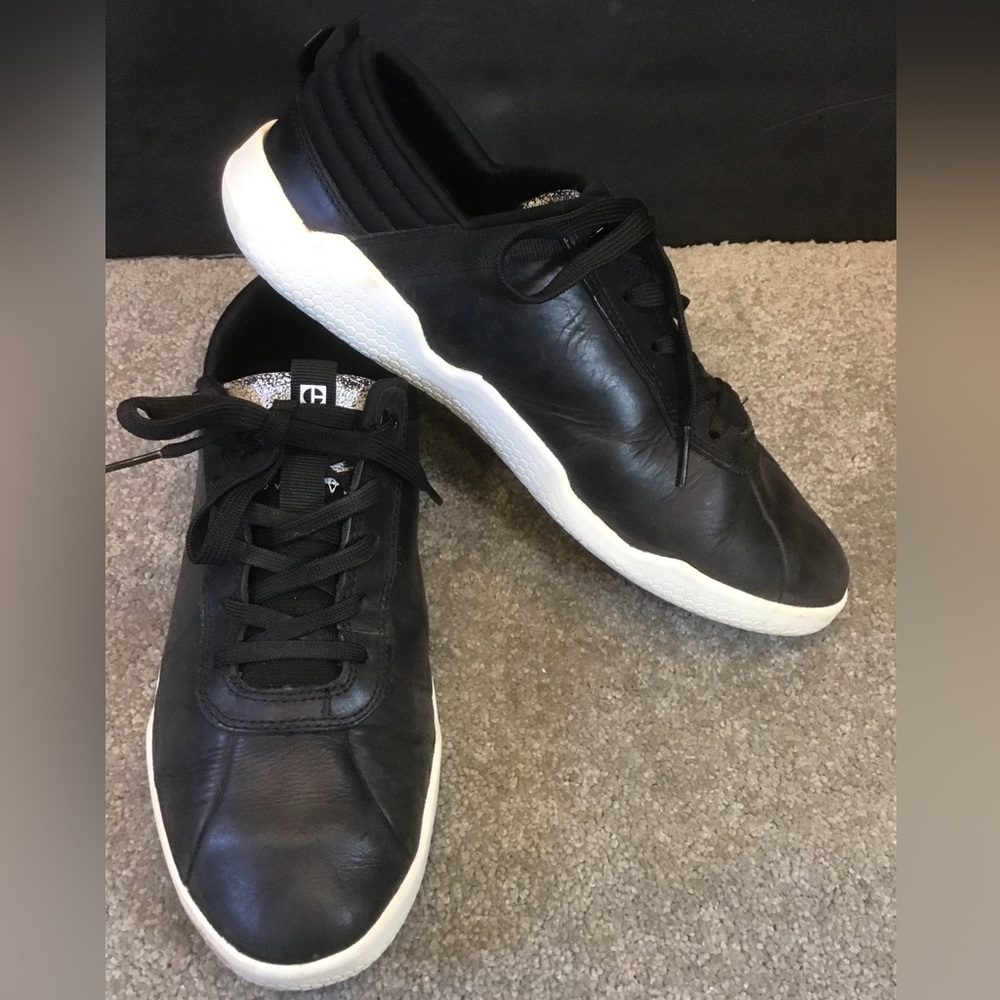 Caterpillar Hex Black Leather Nubuck
